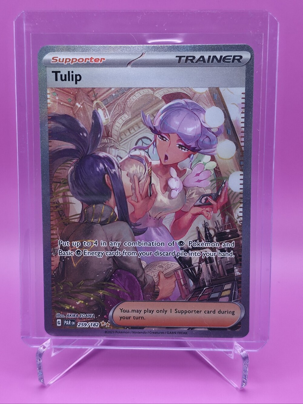 Pokémon TCG - Tulip - Paradox Rift - Special Illustration Rare - 259/182